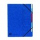Europa 7-Part Organiser A4 Blue