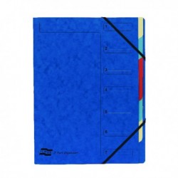 Europa 7-Part Organiser A4 Blue