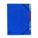 Europa 7-Part Organiser A4 Blue