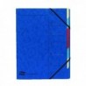 Europa 7-Part Organiser A4 Blue
