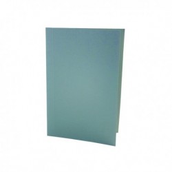 Guildhall Sq Cut Folder Med Wt Blu Pk100