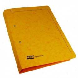 Europa Spiral File 265gsm A4 Yellow P25