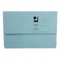 Blue Document Wallet 220gsm