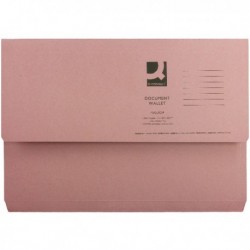 White Box Pink Document Wallet Pk50