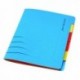 Jalema Secolor Sixtab 6PtFile A4 Blu P5