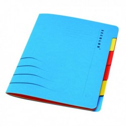 Jalema Secolor Sixtab 6PtFile A4 Blu P5