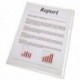 Rexel Nyrex Cut Flush Folder A4 Clr Pk25