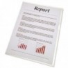 Rexel Nyrex Cut Flush Folder A4 Clr Pk25