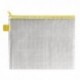 BDS Mesh Zip Bag 255x205mm Yellow Pk5