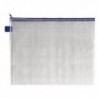 BDS Mesh Zip Bag 360x275mm Blue Pk5