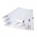 Rapesco Zippi Bag A4 Plus Astd Pk25
