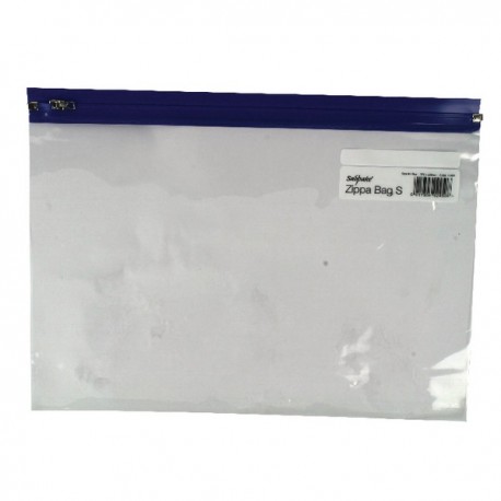 Snopake Zippa Bag S A4 Plus Blue Pk25