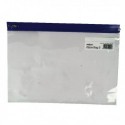 Snopake Zippa Bag S A4 Plus Blue Pk25