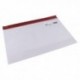 Snopake Zippa Bag S A4 Plus Red Pk25