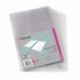 Rexel Nyrex Twin Wallet A4 Clear Pk25