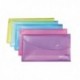 Rapesco Popper Wallet A5 Assorted Pk5