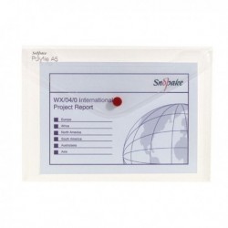 Snopake Polyfile Classic A5 Clear Pk5