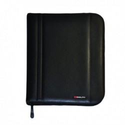 Monolith Zipped Ring Binder PU A4 Black