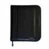 Monolith Zipped Ring Binder PU A4 Black