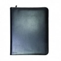 Monolith Zip Leather Ring Binder A4 Blck