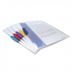 Rapesco Pivot Clip Files A4 Astd Pk5