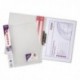 Snopake ClampBinder A4 Clear Pk10