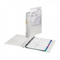 Snopake Clear A4 Pres 4 Ring 25mm Binder
