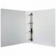 White 25mm Pres 4D-Ring Binder Pk10