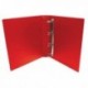 Red 25mm Pres 4D-Ring Binder Pk10