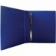 Blue 25mm Pres 4D-Ring Binder Pk10
