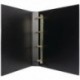 Black 25mm Pres 4D-Ring Binder Pk10