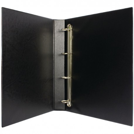 Black 25mm Pres 4D-Ring Binder Pk10