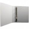 White 40mm Pres 4D-Ring Binder Pk10