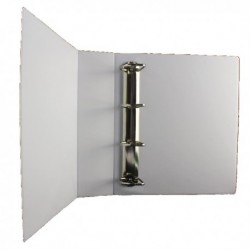 White 65mm Pres 4D-Ring Binder Pk10