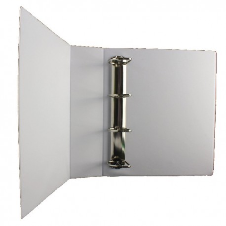 White 65mm Pres 4D-Ring Binder Pk10