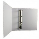 White 65mm Pres 4D-Ring Binder Pk10