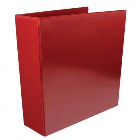 Red 65mm Pres 4D-Ring Binder Pk10