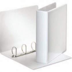 White 50mm Pres 4D-Ring Binder Pk10