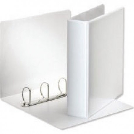 White 50mm Pres 4D-Ring Binder Pk10