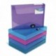 Rapesco Rigid Boxfile 40mm A4 Asstd Pk5