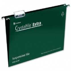 Rexel Crystalfile Ex Suspsn File Grn P25