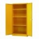 Yellow 3 Shf Hazard Storage Cabinet 72in