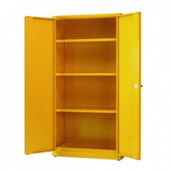 Yellow 3 Shf Hazard Storage Cabinet 72in