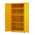 Yellow 3 Shf Hazard Storage Cabinet 72in