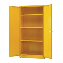 Yellow 3 Shf Hazard Storage Cabinet 72in
