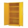 Yellow 3 Shf Hazard Storage Cabinet 72in