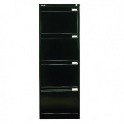 Bisley 4D Filing Cab Lock Flush Blk