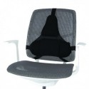 Fellowes Ultimate Black Back Support