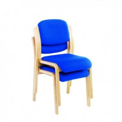 FF Jemini Blu Wood Frame Sidechr No Arms