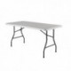 FF Jemini 1520mm Folding Rect Table Whit